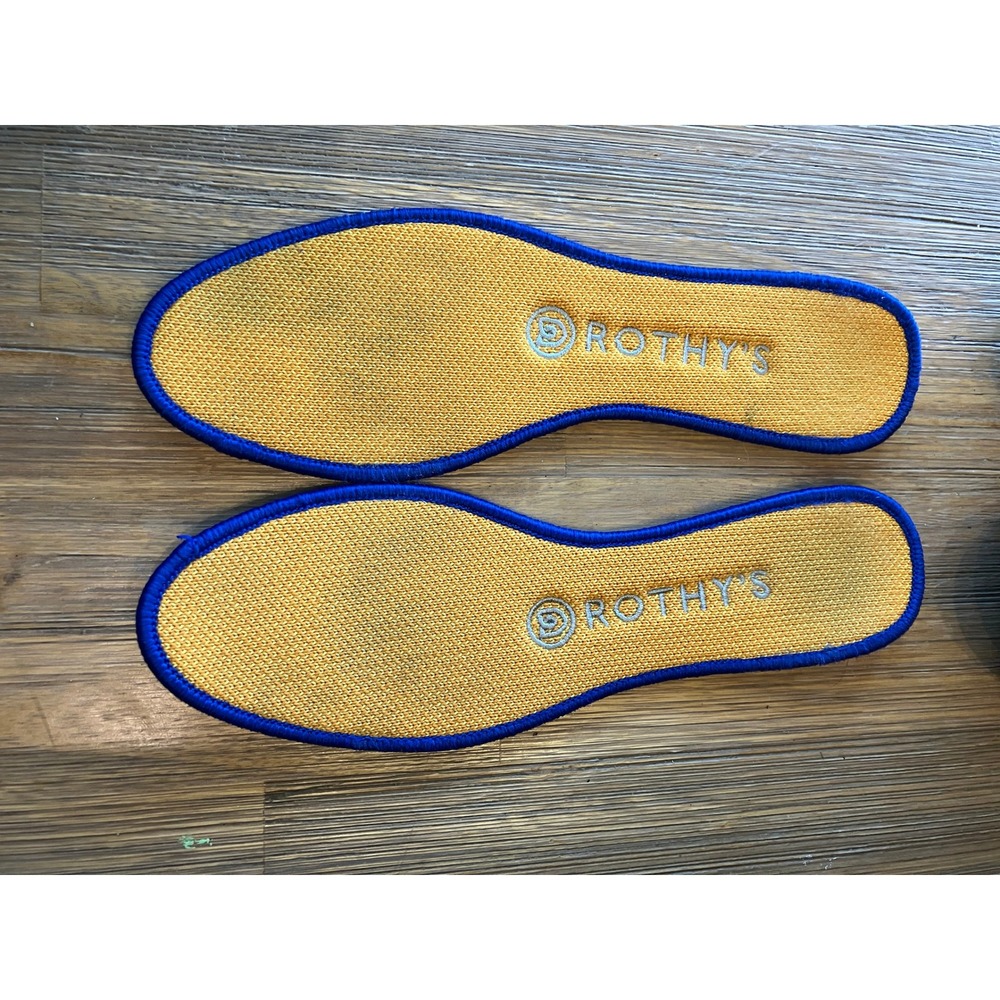 Rothy's The Daily Flat Mesh Washable Marigold size 6.5 Ballet Slip On Rare Color - Picture 6 of 8